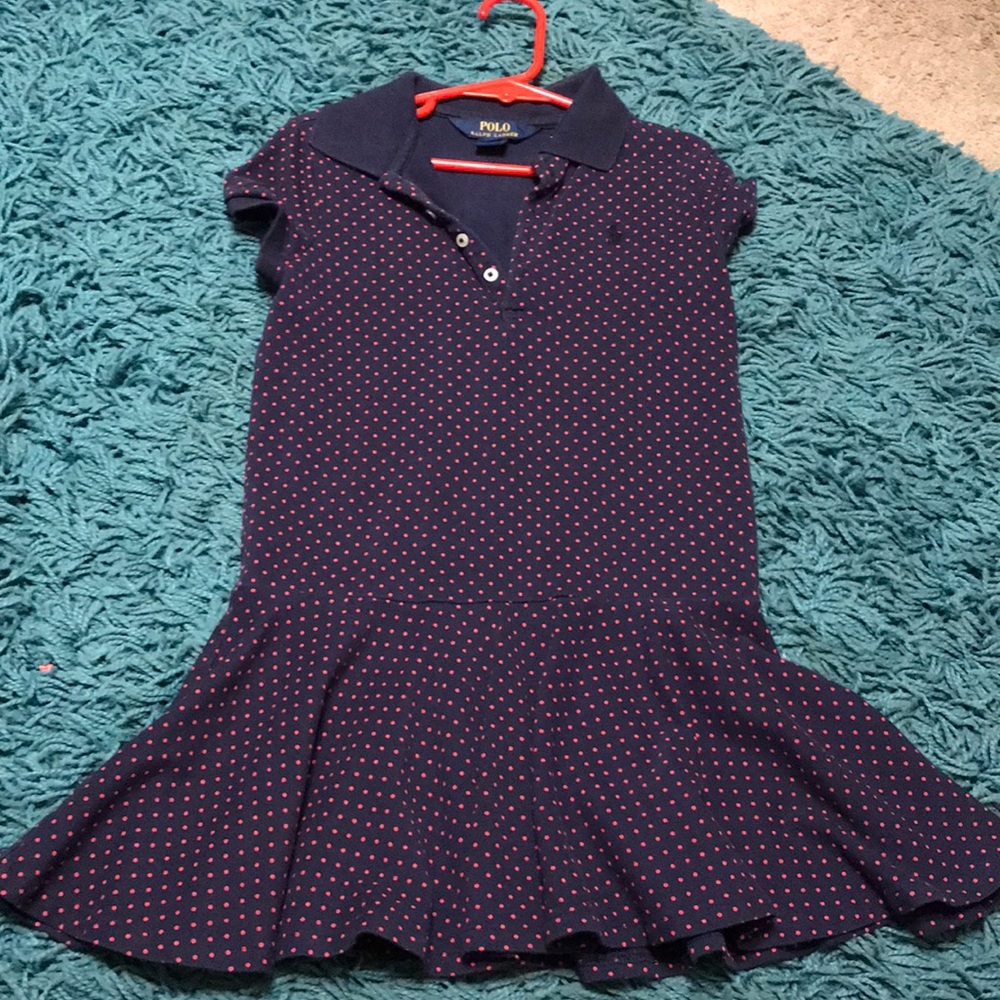 Polo by Ralph Lauren Polka dot Dress Size 6X